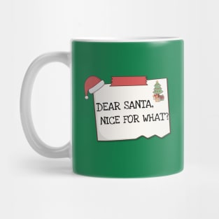 Dear Santa Kid Christmas Mug